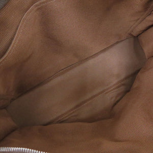 美品 エルメス エールライン トート MM キャンバス ブラウン トートバッグ 茶 1817【中古】HERMES メンズ