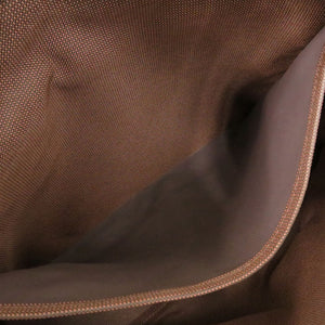 美品 エルメス エールライン トート MM キャンバス ブラウン トートバッグ 茶 1817【中古】HERMES メンズ