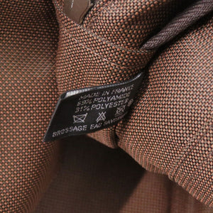 美品 エルメス エールライン トート MM キャンバス ブラウン トートバッグ 茶 1817【中古】HERMES メンズ