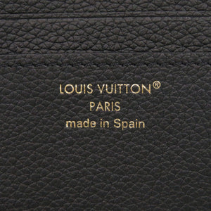 未使用 ルイ ヴィトン ポルトカルト ロウキー M14550 レザー ブラック カードケース コインケース 黒 LV 1823【中古】LOUIS VUITTON
