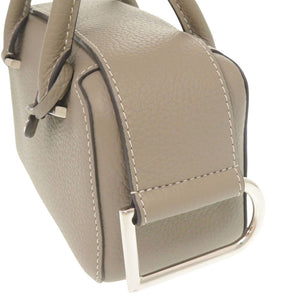 新品同様 デルボー クールボックス ナノ レザー Tourterelle I - Ivory 2WAY ハンドバッグ ショルダーバッグ 1837【中古】DELVAUX