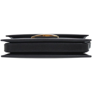 新品同様 デルボー レオンス AA0634BOB099ZDG レザー ブラック ハンドバッグ 黒 1838【中古】DELVAUX