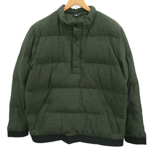 美品 ザ ノースフェイス L EROS DWN POJKT-RTO NF0A37LS7D0 ダウンジャケット ナイロン シェルポリエステル グリーンヘザー 1860【中古】THE NORTH FACE