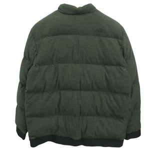美品 ザ ノースフェイス L EROS DWN POJKT-RTO NF0A37LS7D0 ダウンジャケット ナイロン シェルポリエステル グリーンヘザー 1860【中古】THE NORTH FACE