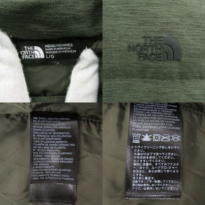 美品 ザ ノースフェイス L EROS DWN POJKT-RTO NF0A37LS7D0 ダウンジャケット ナイロン シェルポリエステル グリーンヘザー 1860【中古】THE NORTH FACE