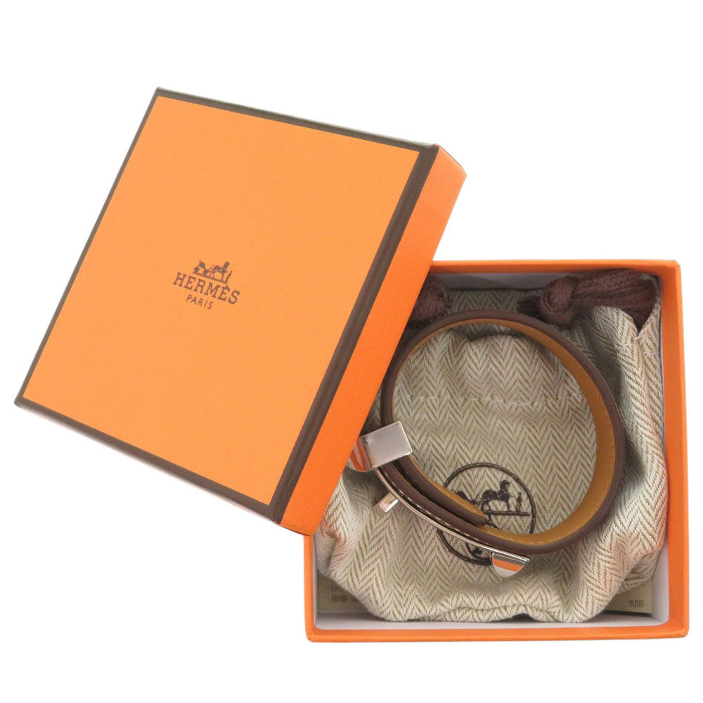 未使用 エルメス コリエドシアン24 スイフト エトゥープ シルバー金具 K刻印(2025年製) ブレスレット 1862【中古】HERMES