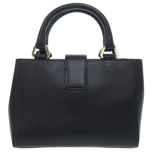 美品 ジミーチュウ ロケット スタッズ 2WAY レザー ブラック ハンドバッグ ショルダーバッグ 1873【中古】JIMMY CHOO