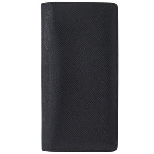 美品 ルイ ヴィトン ポルトフォイユ プラザ M30501 タイガレザー ノワール 長財布 黒 LV 1879【中古】LOUIS VUITTON メンズ