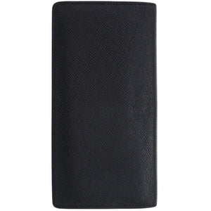 美品 ルイ ヴィトン ポルトフォイユ プラザ M30501 タイガレザー ノワール 長財布 黒 LV 1879【中古】LOUIS VUITTON メンズ