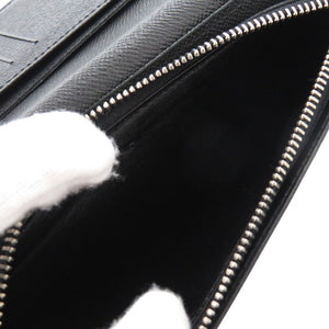 美品 ルイ ヴィトン ポルトフォイユ プラザ M30501 タイガレザー ノワール 長財布 黒 LV 1879【中古】LOUIS VUITTON メンズ