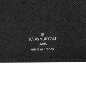 美品 ルイ ヴィトン ポルトフォイユ プラザ M30501 タイガレザー ノワール 長財布 黒 LV 1879【中古】LOUIS VUITTON メンズ