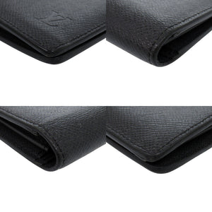 美品 ルイ ヴィトン ポルトフォイユ プラザ M30501 タイガレザー ノワール 長財布 黒 LV 1879【中古】LOUIS VUITTON メンズ