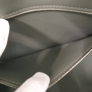 美品 エルメス シャドーバーキン25 ヴォースイフト エタン シルバー金具 B刻印(2023年製) ハンドバッグ 1882【中古】HERMES バーキン25 バーキンシャドウ25