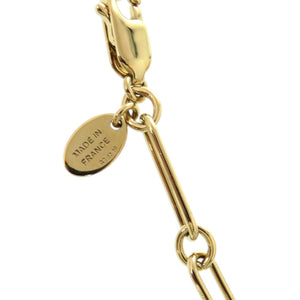 新品同様 エルメス ケリー アミュレット マロキニエ ケリー バッファローホーン GP ブラック 黒 ネックレス 1891【中古】HERMES