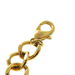 美品 シャネル グリポア ココマーク ブレスレット GP B20K フェイクパール カラーストーン ゴールド ホワイト ブラック 1892【中古】CHANEL