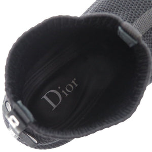 未使用 ディオール テクニカルニット KCK217TLK ファブリック ブラック ソックス スニーカー 黒 1895【中古】Dior