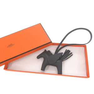 未使用品 エルメス ロデオPM ペガサス チャーム キーホルダー ラムスキン アルドワーズ W刻印 1902【中古】HERMES