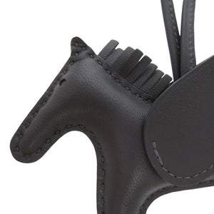 未使用品 エルメス ロデオPM ペガサス チャーム キーホルダー ラムスキン アルドワーズ W刻印 1902【中古】HERMES