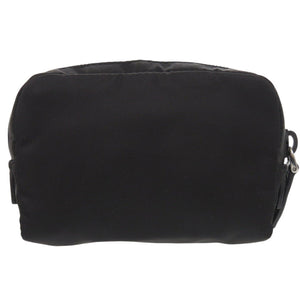 未使用 プラダ マイクロ Re-Nylon ポーチ ナイロン ブラック 黒 1906【中古】PRADA