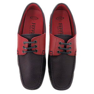 新品同様 トッズ ドライビングシューズ ゴンミーノ CITY GOMMINO TOP SIDER BARCA 8AG BLU ROSSO ARANC XRM0LR0L2708AG 3046 レザー ネイビー レザーシューズ 1973【中古】TOD’S