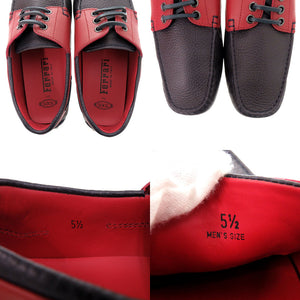 新品同様 トッズ ドライビングシューズ ゴンミーノ CITY GOMMINO TOP SIDER BARCA 8AG BLU ROSSO ARANC XRM0LR0L2708AG 3046 レザー ネイビー レザーシューズ 1973【中古】TOD’S