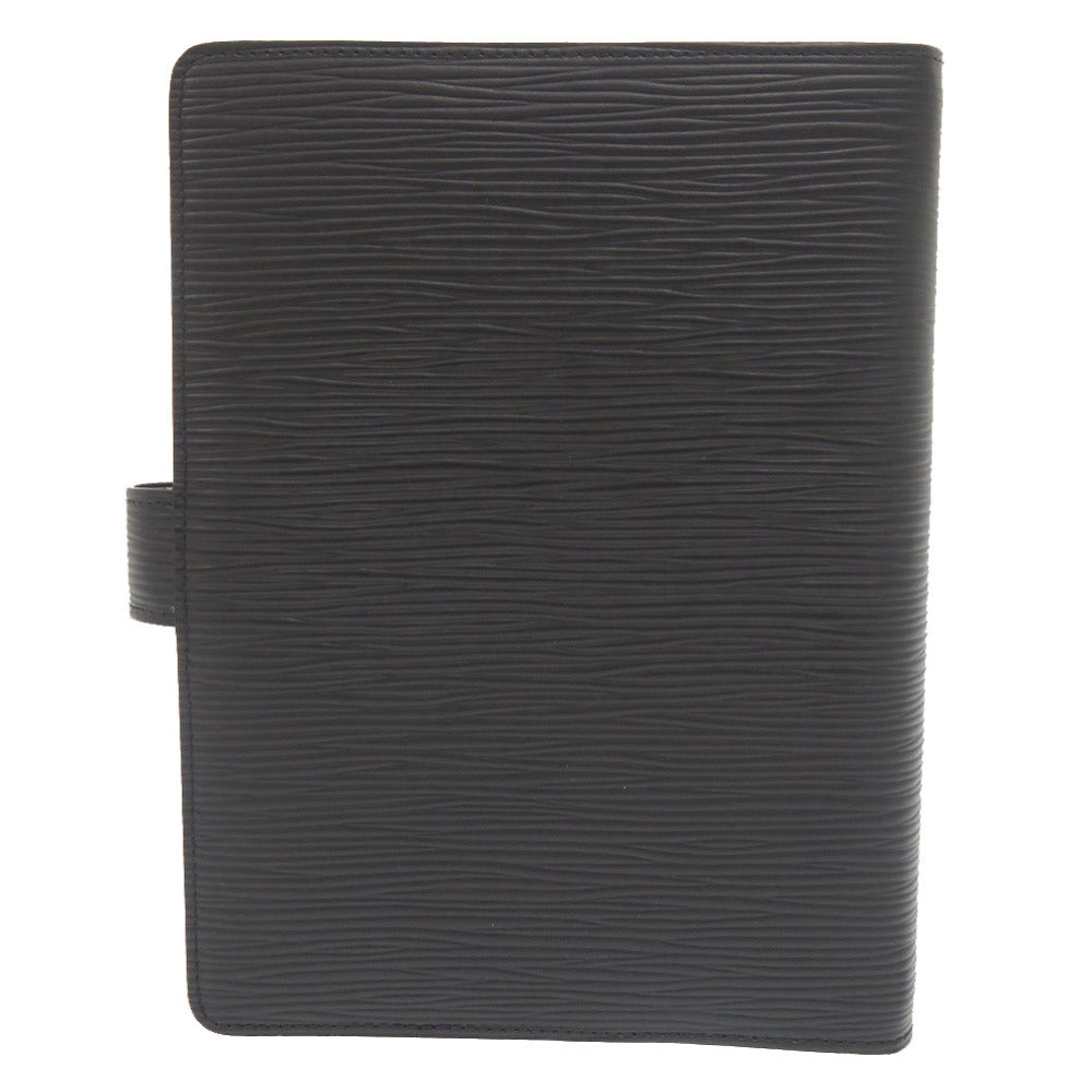 ベタ無し 新品同様 ルイ ヴィトン アジェンダMM エピ R20042 ノワール 手帳カバー 黒 LV 1983【中古】LOUIS VUITTON