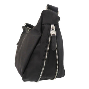 未使用 マンダリナダック Hunter HOBO VCT36651 ナイロン ブラック ショルダーバッグ 黒 2032【中古】MANDARINA DUCK