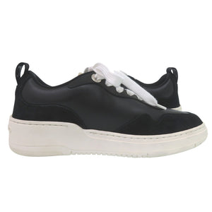 美品 サルヴァトーレフェラガモ DANIA 769716 レザー ブラック スニーカー 2040【中古】Salvatore Ferragamo