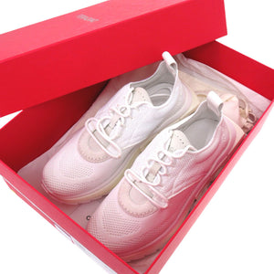新品同様 サルヴァトーレフェラガモ 'Nima' sneakers 0760648 スニーカー ゴム カーフ 紡織繊維 ホワイト 2041【中古】Salvatore Ferragamo