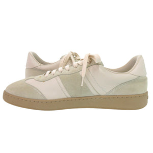 新品同様 サルヴァトーレフェラガモ ACHILLE MASCARPONE 0762260 レザー スウェード アイボリー スニーカー 2042【中古】Salvatore Ferragamo