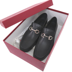 美品 サルヴァトーレフェラガモ CHRIS 0686084 靴その他 カーフ NERO ブラック ローファー 2045【中古】Salvatore Ferragamo