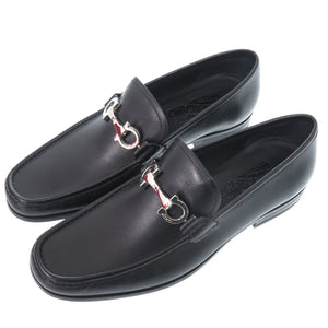 美品 サルヴァトーレフェラガモ CHRIS 0686084 靴その他 カーフ NERO ブラック ローファー 2045【中古】Salvatore Ferragamo
