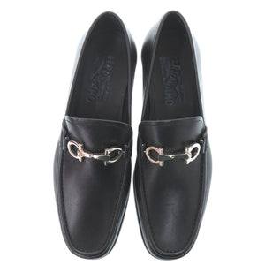 美品 サルヴァトーレフェラガモ CHRIS 0686084 靴その他 カーフ NERO ブラック ローファー 2045【中古】Salvatore Ferragamo