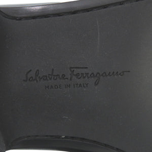 美品 サルヴァトーレフェラガモ CHRIS 0686084 靴その他 カーフ NERO ブラック ローファー 2045【中古】Salvatore Ferragamo
