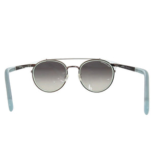 未使用品 カール ラガーフェルド ツーブリッジ KL944SK サングラス ユニセックス アセテート メタル ブルー 2050【中古】KARL LAGERFELD