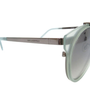 未使用品 カール ラガーフェルド ツーブリッジ KL944SK サングラス ユニセックス アセテート メタル ブルー 2050【中古】KARL LAGERFELD