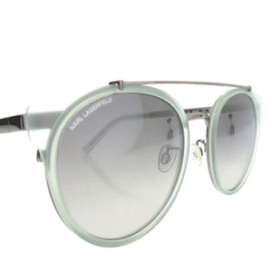 未使用品 カール ラガーフェルド ツーブリッジ KL944SK サングラス ユニセックス アセテート メタル ブルー 2050【中古】KARL LAGERFELD