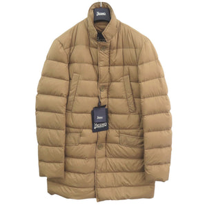未使用 ヘルノ IL CAPPOTTO HERNO LEGEND PI007ULE サイズ46 ナイロン/ダウン キャメル ダウンジャケット ダウンコート 2060【中古】Herno メンズ