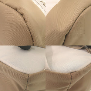 美品 ザ ノースフェイス TNF ORIGINAL PACK オリジナルパック ポリエステル アイボリー ベージュ リュック デイパック 2074【中古】THE NORTH FACE