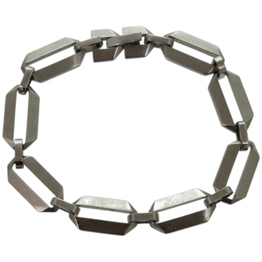 美品 ティファニー パロマ ピカソ ステンレススチール シルバー 銀 ブレスレット 2080【中古】TIFFANY&Co.