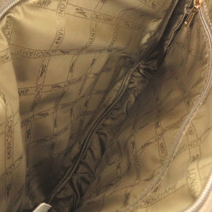 美品 ロンシャン レザー ブロンズ ショルダーバッグ ブラウン 2086【中古】Longchamp