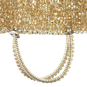 新品同様 アンテプリマ スタンダード ミニアトゥーラ PB21F12045 PVC シルバーゴールド ハンドバッグ ショルダーバッグ 2116【中古】ANTEPRIMA