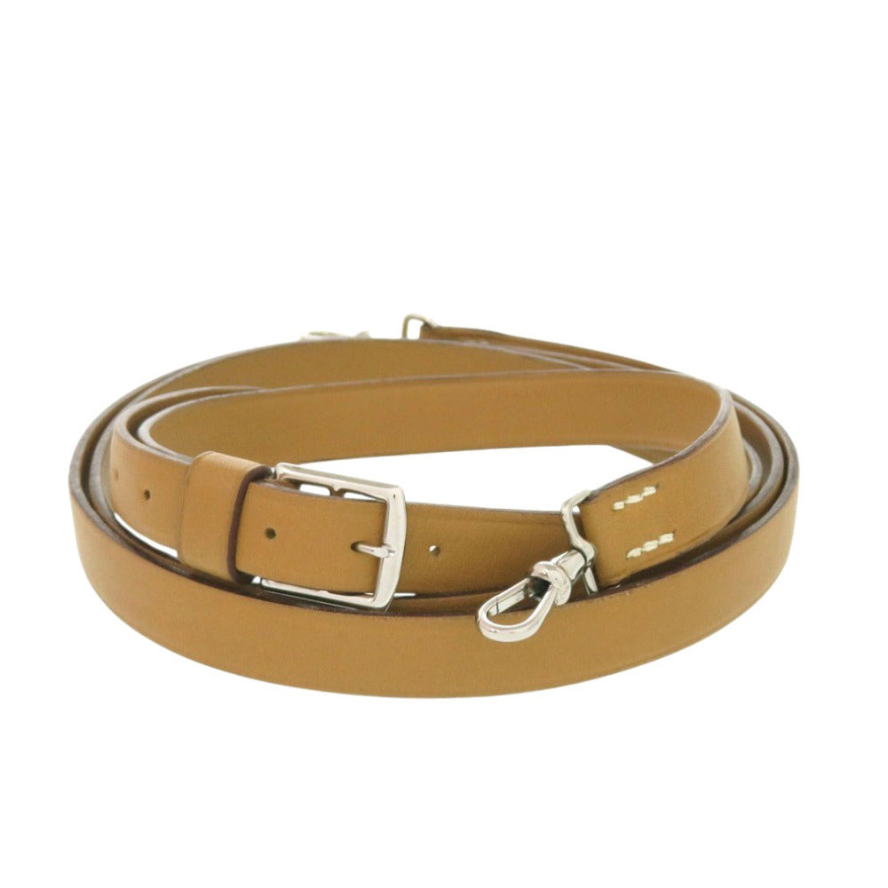 美品 エルメス レザー ブラウン ショルダーストラップ 2121【中古】HERMES