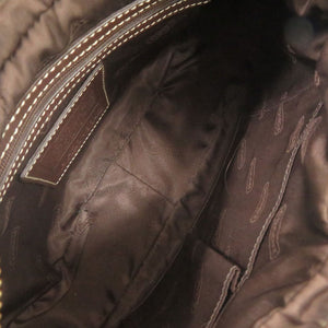 コーチ ホーボー レザー ブラウン ショルダーバッグ 茶 2124【中古】COACH