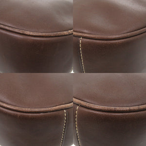 コーチ ホーボー レザー ブラウン ショルダーバッグ 茶 2124【中古】COACH