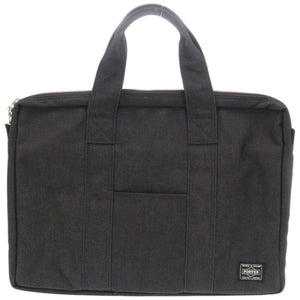 美品 吉田カバン ブリーフケース PC収納 PORTER ポーター キャンバス ブラック 黒 ビジネスバッグ 2144【中古】YOSHIDA & CO., LTD.