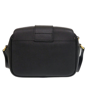 新品同様 バーバリー 4057804 レザー ブラック ショルダーバッグ 黒 2159【中古】BURBERRY