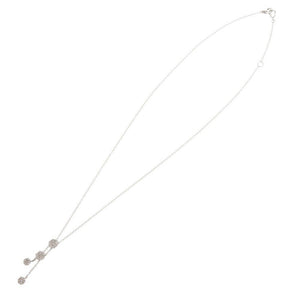 美品 ポンテヴェキオ フラワーモチーフ ダイヤ0.40ct K18WG ダイヤモンド ホワイトゴールド ネックレス ジュエリー 0043【中古】Ponte Vecchio