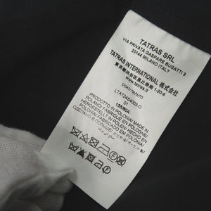 美品 タトラス LTAT24S4003-O サイズ01 ポリエステル/コットン ブラック ミリタリージャケット モッズジャケット 黒 0064【中古】TATRAS