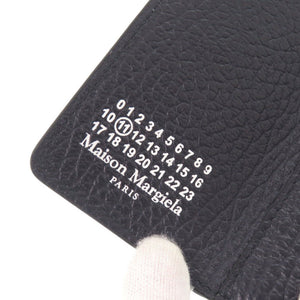 未使用品 メゾン マルジェラ 4ステッチ S36UI0416 レザー ネイビー 三つ折り財布 0070【中古】Maison Margiela